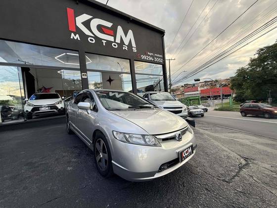HONDA CIVIC 1.8 LXS 16V FLEX 4P MANUAL HONDA CIVIC 1.8 LXS 16V FLEX 4P MANUAL
